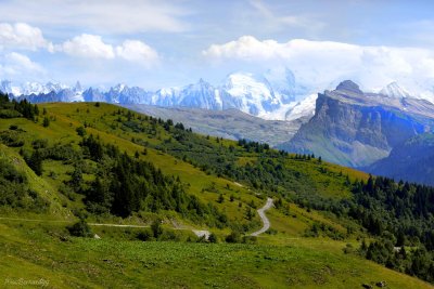 MORZINE .Valley of Fer  Cheval