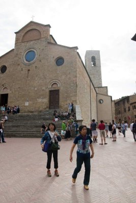 San Gimignano.Place for tourists