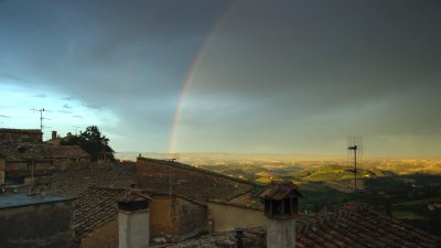 San Gimignano the Rainbow