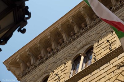 SIENA.Palace with the Heads