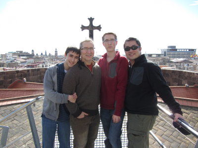 March 2013 - Barcelona with Jon, Elijah and Gabe Uecker