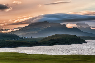 Beautiful Evening complete with a Lenticular Cloud