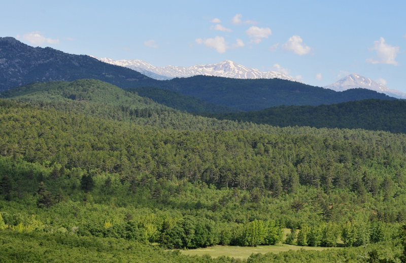 Turkey landscape. Upper Antalya.