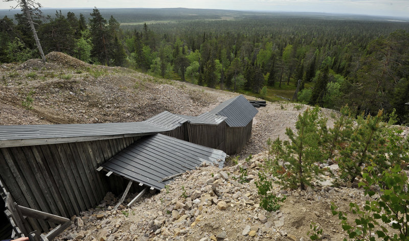 Amethyst mine.