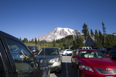 Paradise Inn parking lot