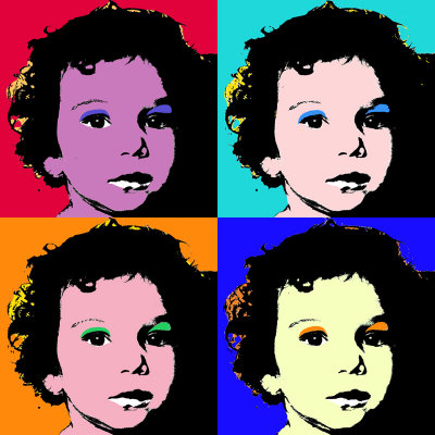 Elsa... in the Andy ( Warhol ) style...
