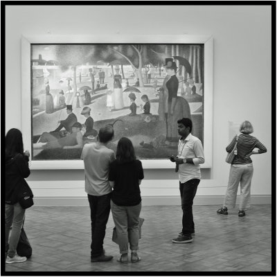 A Sunday Afternoon on the Island of La Grande Jatte, by Georges Seurat, Chicago Institute of Art