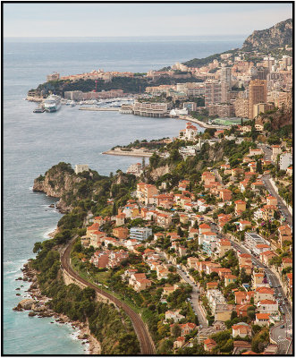 View of Monte Carlo, French Riviera