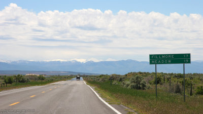 Highway 100 south to Flowell