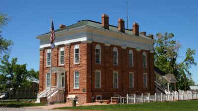 Utah Territorial Capitol looking northwest