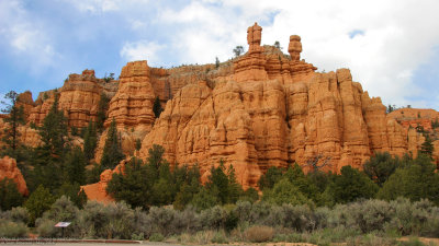 Birdseye Trailhead in Red Canyon