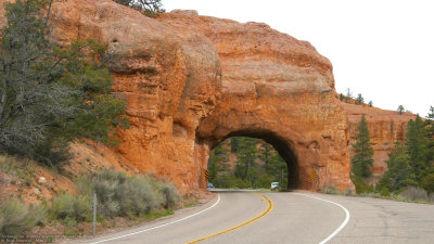 Highway Arch in Red Canyon