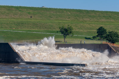 Denison Dam: 2015 Flood