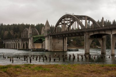 Bridge over the Siuslaw River at Florence