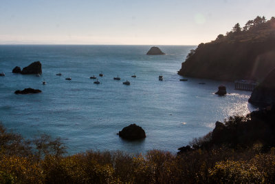 Boats in Trinidad Bay