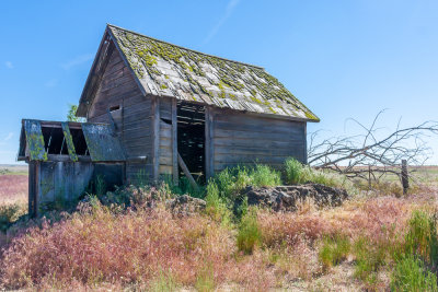 Old homestead off Hwy 97 in Oregon