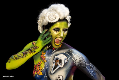 world body painting festival Austria 