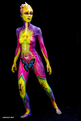 world body painting festival Austria