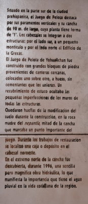 Zona Arqueológica Yohualichan (Cuetzalan)