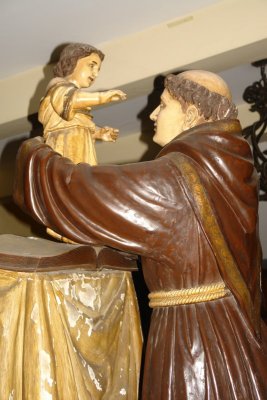 San Antonio image with the Holy Infant Jesus
