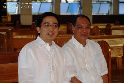 Valenzuela City Vice Mayor the Hon. Eric M. Martinez (left)