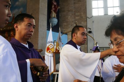 Msgr. Bart Santos and Rev. Fr. JP Avila