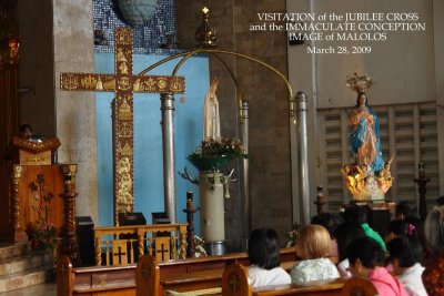 Visitation of the Jubilee Cross & Immaculate Conception of Malolos Image 2009