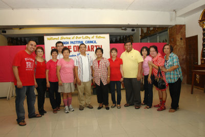 Parish Pastoral Council Officers and SPPC Heads