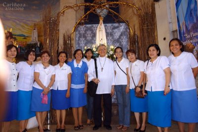 WAF, National Shrine Chapter with Archbishop A. Lagdameo