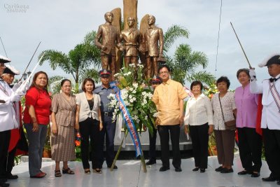 Museo Valenzuela Foundation Officers led by Rev. Fr. Mar DJ Arenas.