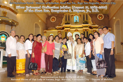 Silver Episcopal Ordination Anniversary (August 22, 1985-2010)