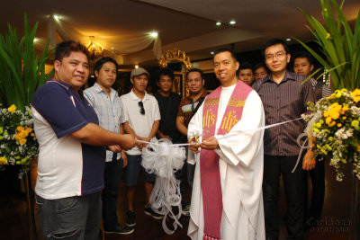 Ribbon cutting ceremony: Before