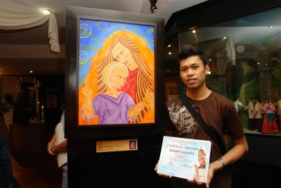 Artist Joseph Lagunday