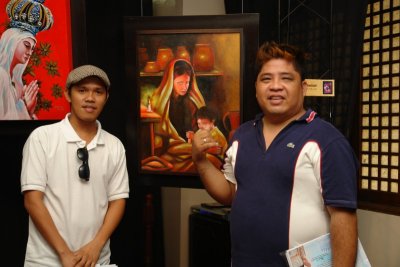 Artist David Justimbaste