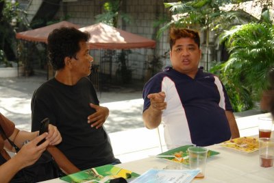 Ted Maddela and Aris Bagtas
