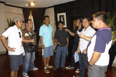 Award-winning AAP artists who contributed their works for the exhibit
