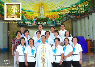 Sub-Parish Pastoral Council Heads 2011