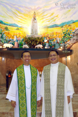 Mons. Bart & Rev. Fr. Oscar