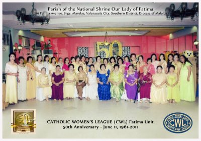 CWL Fatima Unit: 50th Anniversary (June 11, 1961-2011)