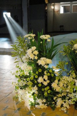 Flower Offering for former Church Rectors/Parish Priests