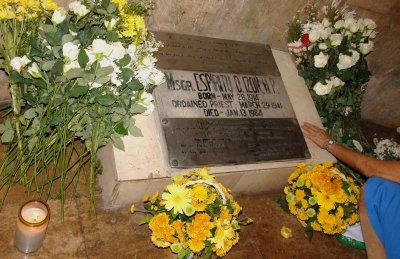 Tomb of Msgr. Espiritu D. Izon, H.P.