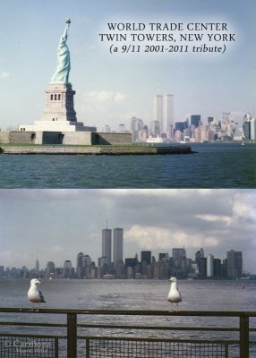 The way it was: Lower Manhattan, New York skyline c. May 1, 1994