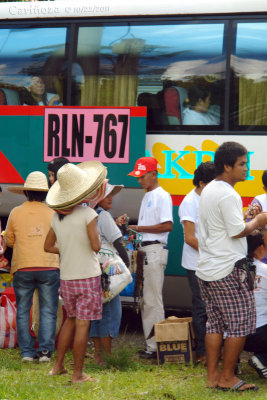 Mobile vendors ply their wares