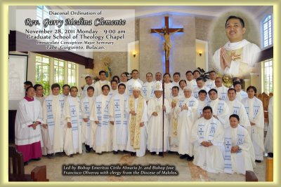 Diaconal Ordination of Bro. Garry M. Clemente