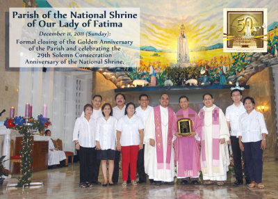 Parish of the National Shrine of Our Lady of Fatima - 50th Anniversary Countdown of Activities