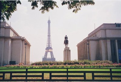 The Eiffel Tower from the Trocadero