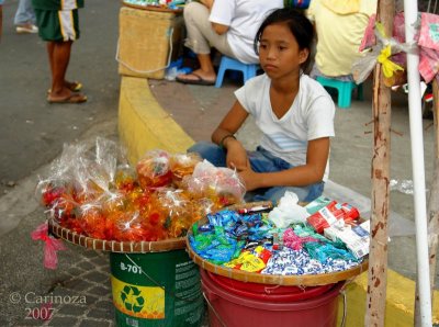 'Yema' and Candy Vendor