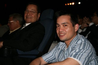 With Veteran Actor/Director Eddie Garcia