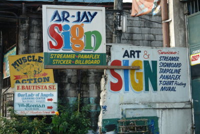 Aha! Now we know who made all these road signs! :-p