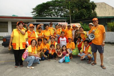 Barangay Volunteers Group Picture